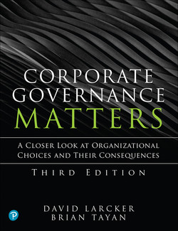 Corporate Governance Matters, 3rd Edition [Book]