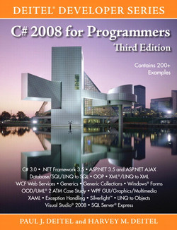 C# 2008 For Programmers Third Edition Deitel® Developer Series