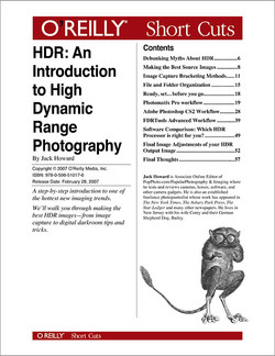 HDR: An Introduction to High Dynamic Range Photography