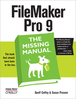 FileMaker Pro 9: The Missing Manual[Book]