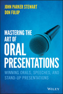 book cover: Mastering the Art of Oral Presentations