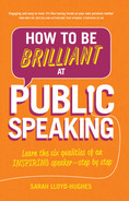 book cover: How to Be Brilliant at Public Speaking