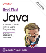 book cover - Head First Java