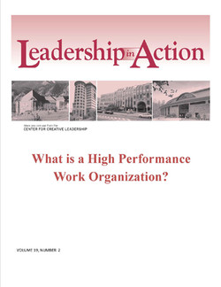 Leadership in Action: What is a High Performance Work Organization?