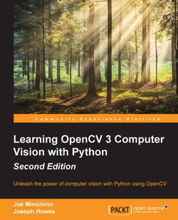 Learning OpenCV 3 Computer Vision With Python - Second Edition[Book]